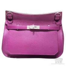 Hermes Jypsiere 28 Bag Anemone P9 Taurillon Clemence