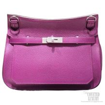 Hermes Jypsiere 34 Large Bag Anemone P9 Taurillon Clemence