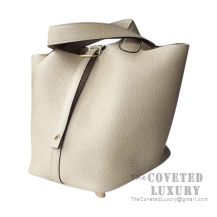 Hermes Picotin Lock 18 Bag S2 Trench Clemence GHW