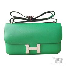 Hermes Constance Elan 25 Bag 1k Bambou Epsom PHW