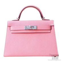 Hermes Birkin 30 Bag 1Q Rose Confetti And E5 Rose Tyrien Epsom SHW