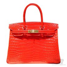 Hermes Birkin 25 Bag j5 Rose Scheherazade Shining Niloticus Croc SHW