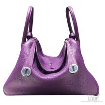 Hermes Lindy 26 Bag Ultraviolet 5L Clemence