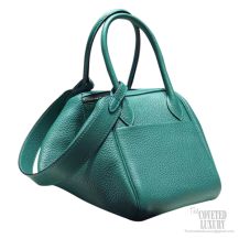 Hermes Lindy 26 Bag Malachite Z6 Taurillon Clemence