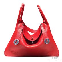 Hermes Lindy 26 Rouge Casaque Q5 Clemence