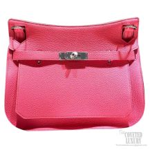 Hermes Jypsiere 28 Bag Rose Lipstick U5 Taurillon Clemence