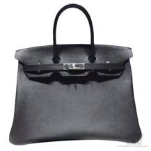 Hermes Birkin 35 cm Black Epsom SHW