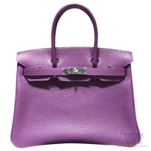 Hermes Birkin 35 Bag Ultraviolet 5L Togo SHW