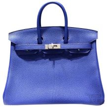 Hermes Birkin 30 Bag Blue Electric 7t Togo SHW