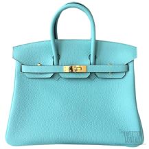 Hermes Birkin 30 Bag Blue Atoll Togo 3p GHW