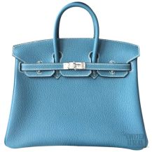 Hermes Birkin 30 Bag Blue Jean ck75 Togo SHW