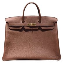 Hermes Birkin 40 Bag Marron D Inde CK4I Togo GHW