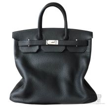 Hermes Birkin Hac 40 Bag Black Togo SHW