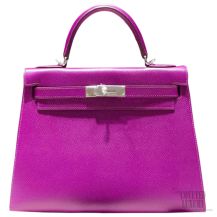 Hermes Kelly 32 Anemone p9 Epsom SHW