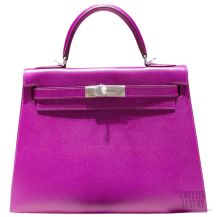 Hermes Kelly 28 Anemone p9 Epsom Leather SHW