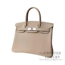 Hermes Birkin 25 Handbag S2 Trench Togo SHW