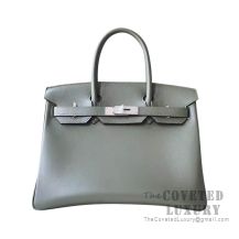 Hermes Birkin 30 Bag V6 Canopee Swift SHW