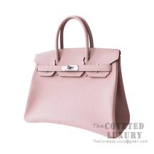 Hermes Birkin 30 Bag 4W Glycine Clemence SHW