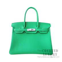 Hermes Birkin 30 Bag 1K Bamboo Togo SHW