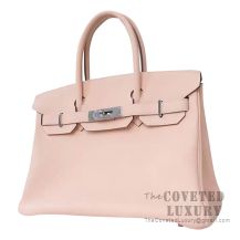 Hermes Birkin 30 Bag P1 Rose Eglantine Togo SHW