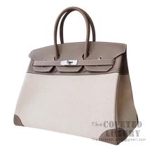 Hermes Birkin 25 Bag ck18 Etoupe Togo GHW