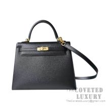 Hermes Kelly 25 Handbag 89 Nior Box GHW