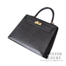 Hermes Kelly 25 Handbag 89 Nior And K1 Rouge Grenat Epsom GHW