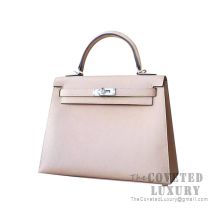 Hermes Kelly 25 Handbag S2 Trench Epsom SHW