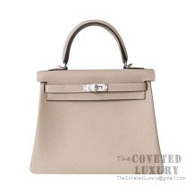 Hermes Kelly 25 Handbag S2 Trench Togo SHW