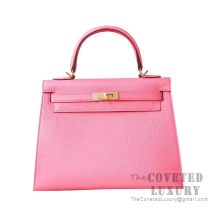 Hermes Kelly 32 Craie CC10 Togo GHW