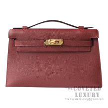 Hermes Mini Kelly I Bag CK55 Rouge H Epsom GHW