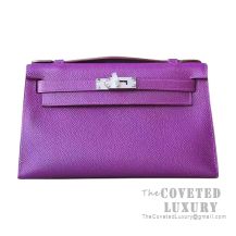 Hermes Mini Kelly I Bag P9 Anemone Epsom SHW