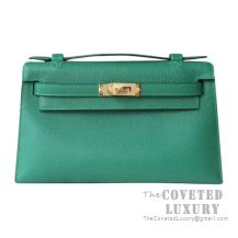 Hermes Mini Kelly I Bag U4 Vert Vertigo Epsom GHW