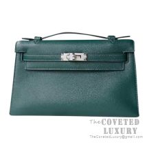 Hermes Mini Kelly I Bag 2Q Vert Anglais Swift SHW