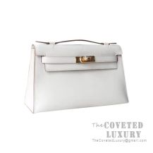 Hermes Mini Kelly I Bag 8L Beton Swift GHW