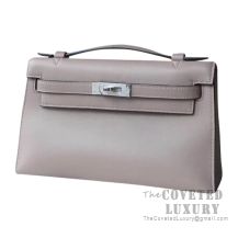 Hermes Mini Kelly I Bag U4 Vert Vertigo Matte Alligator SHW