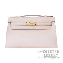 Hermes Mini Kelly I Bag P1 Rose Eglantine Swift GHW