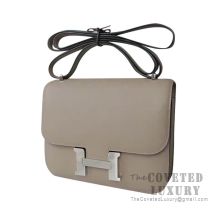 Hermes Constance 23 Bag M8 Gris Asphalt Epsom SHW