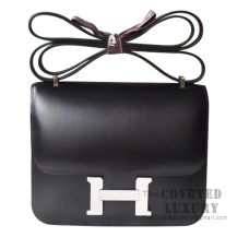 Hermes Mini Constance 18 Bag 89 Noir Box SHW