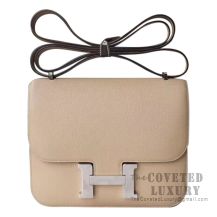 Hermes Mini Constance 18 Bag S2 Trench Epsom SHW