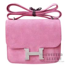 Hermes Mini Kelly I Bag CC10 Craie Evercolor SHW