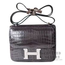 Hermes Mini Kelly I Bag CC36 Brique Ostrich GHW