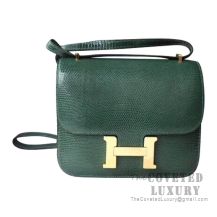 Hermes Birkin 30 Handbag CC67 Vert Fonce And J5 Rose Scheherazade Shiny  Alligator GHW