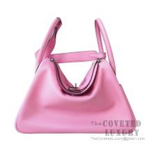 Hermes Lindy 26 Bag 5P Pink Swift SHW