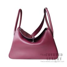 Hermes Lindy 26 Bag CK55 Rouge H Swift SHW