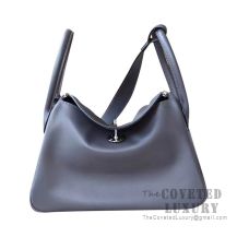 Hermes Lindy 26 Bag CC88 Graphite Swift SHW