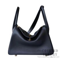 Hermes Lindy 26 Bag 89 Noir Swift GHW