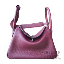 Hermes Lindy 26 Bag CC55 Rouge H Clemence SHW