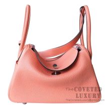 Hermes Lindy 26 Bag L5 Crevette Clemence SHW