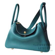 Hermes Lindy 26 Bag Z6 Malachite Clemence GHW